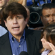 Blagojevich in 2012 next to wife Patti. Photo via AP.